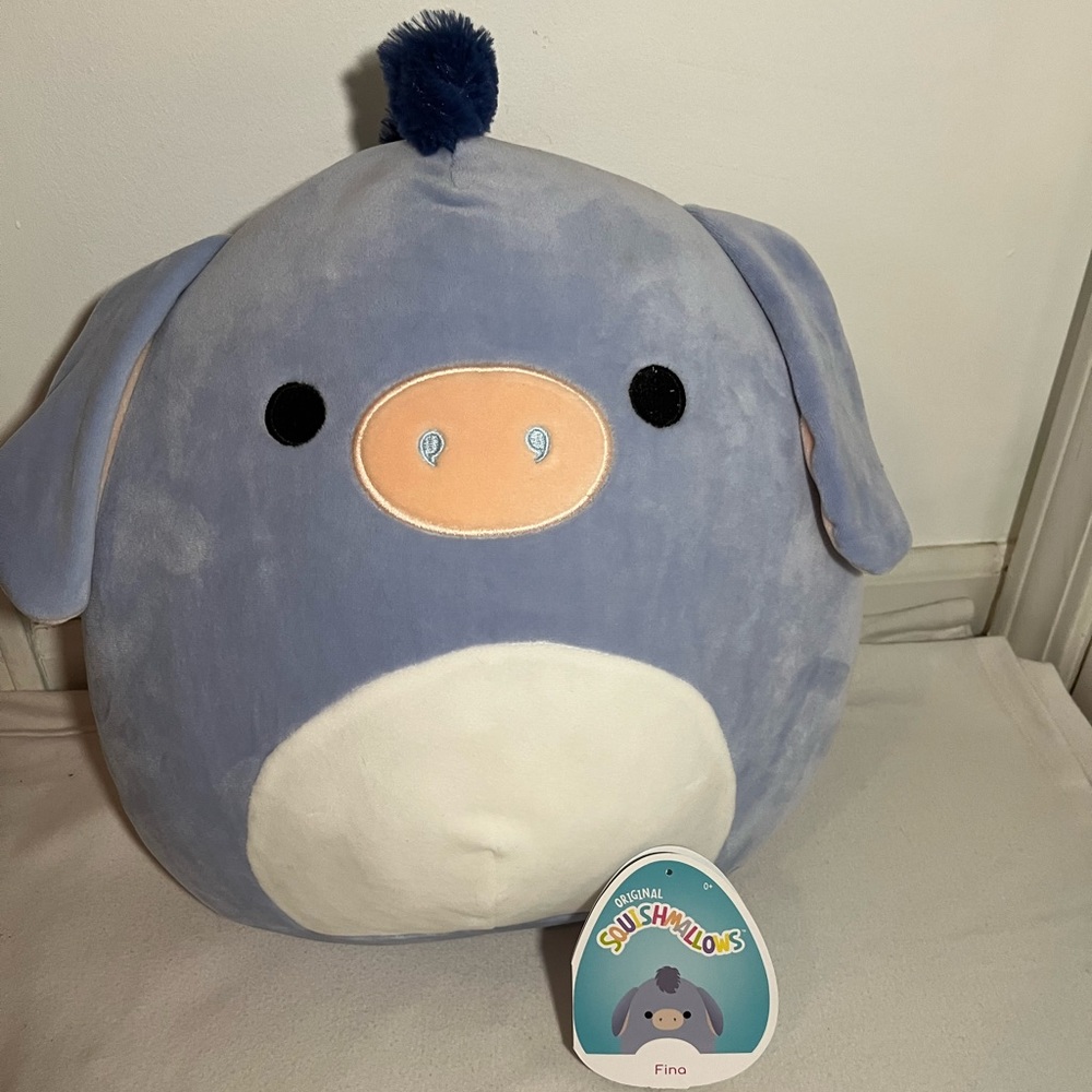 Squishmallows Fina the Donkey 12” Stuffed Animal